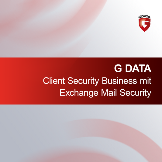G DATA Client Security Business mit Exchange Mail Security