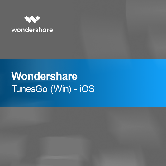 Wondershare TunesGo (Win) - iOS