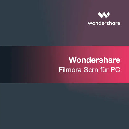 Wondershare Filmora Scrn für PC